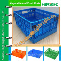 Boîte en caisse / caisse en plastique pliable pliable en structure solide en vente